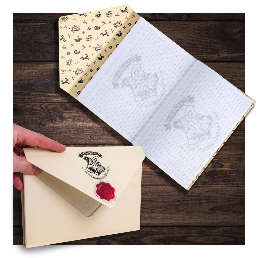 Carnet lettre d'admission Poudlard - Harry Potter