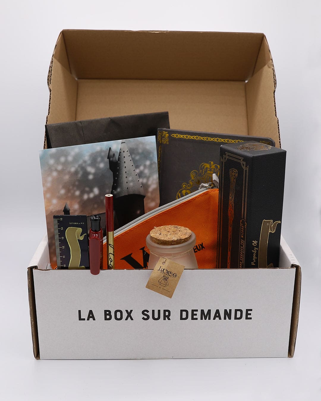 Box avec des produits Harry Potter - La Box sur Demande – La Box