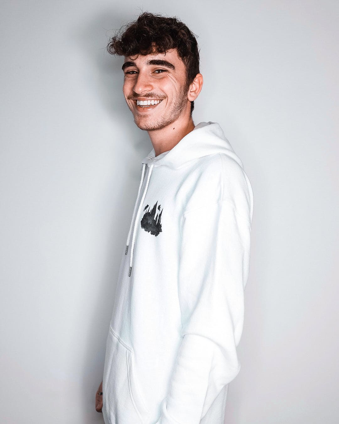 Sweat Blanc Poudlard