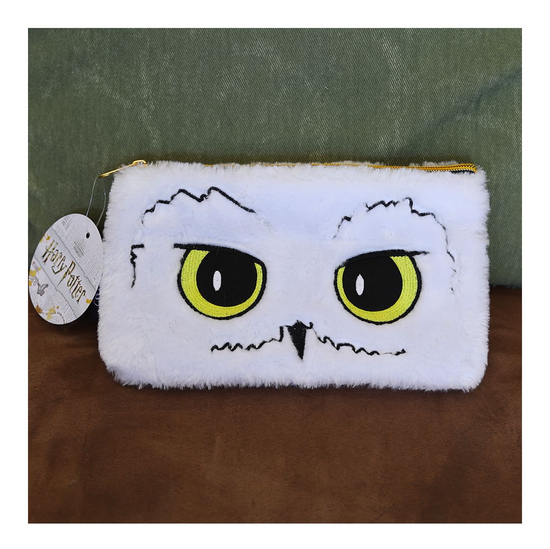 TROUSSE HEDWIGE À FOURRURE HARRY POTTER LA BOX SUR DEMANDE BOUTIQUE HARRY POTTER