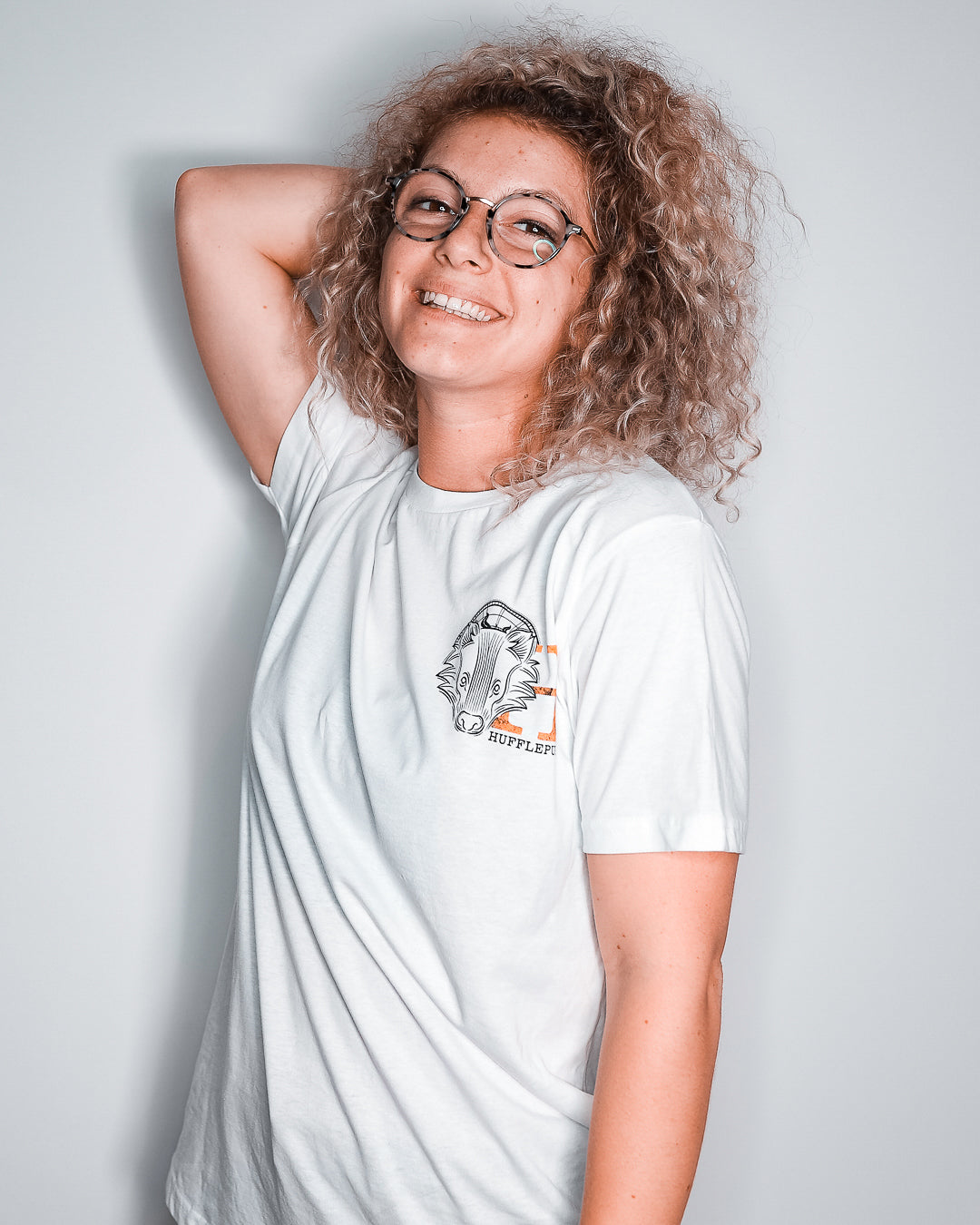 T-Shirt Harry Potter Poufssoufle Blanc