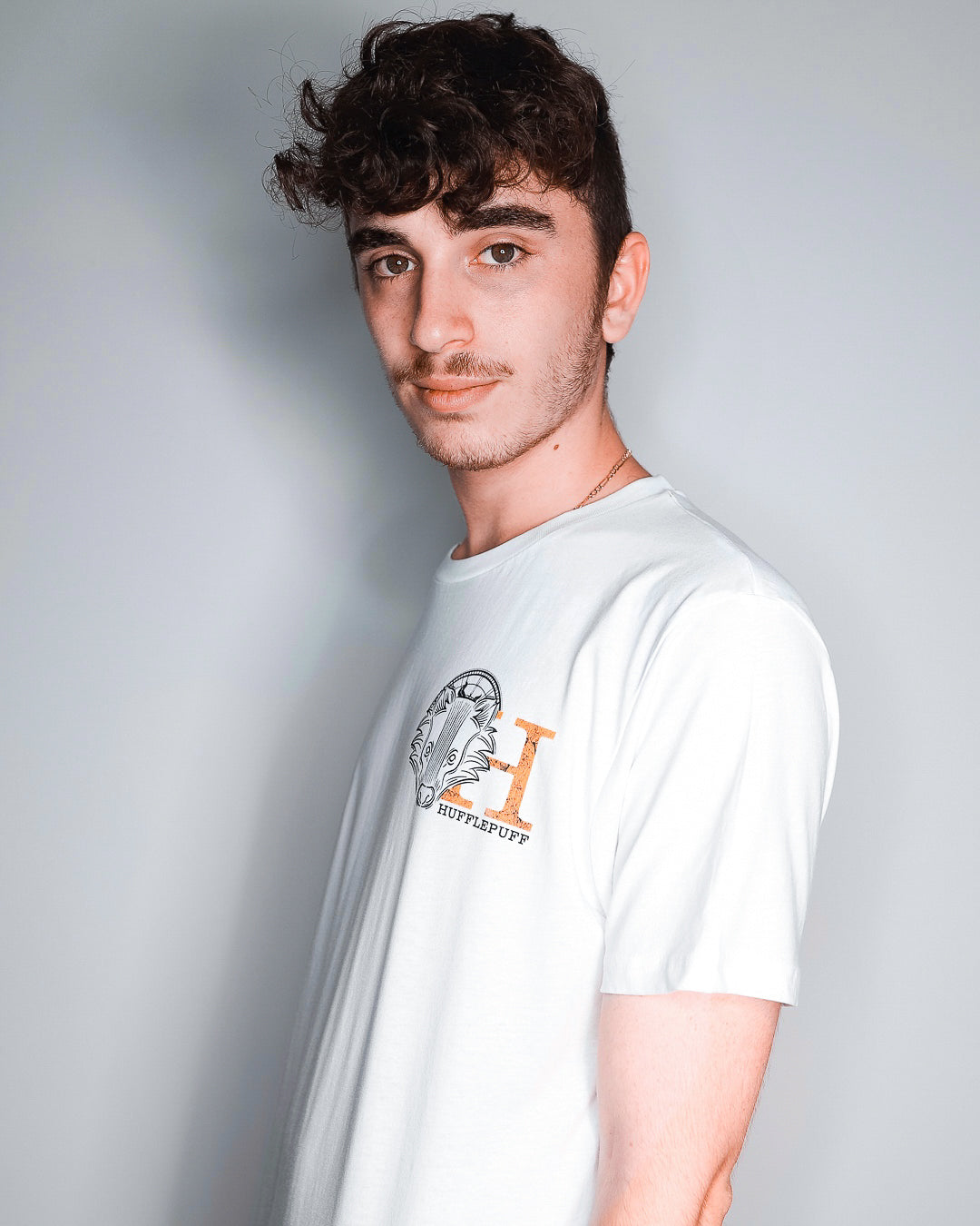T-Shirt Harry Potter Poufssoufle Blanc