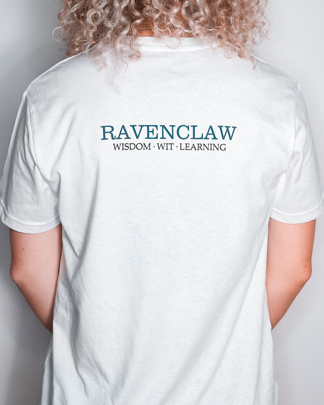 T Shirt Harry Potter Serdaigle Blanc
