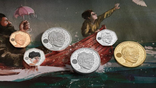 La monnaie royale britannique sort la suite de la collection Harry Potter