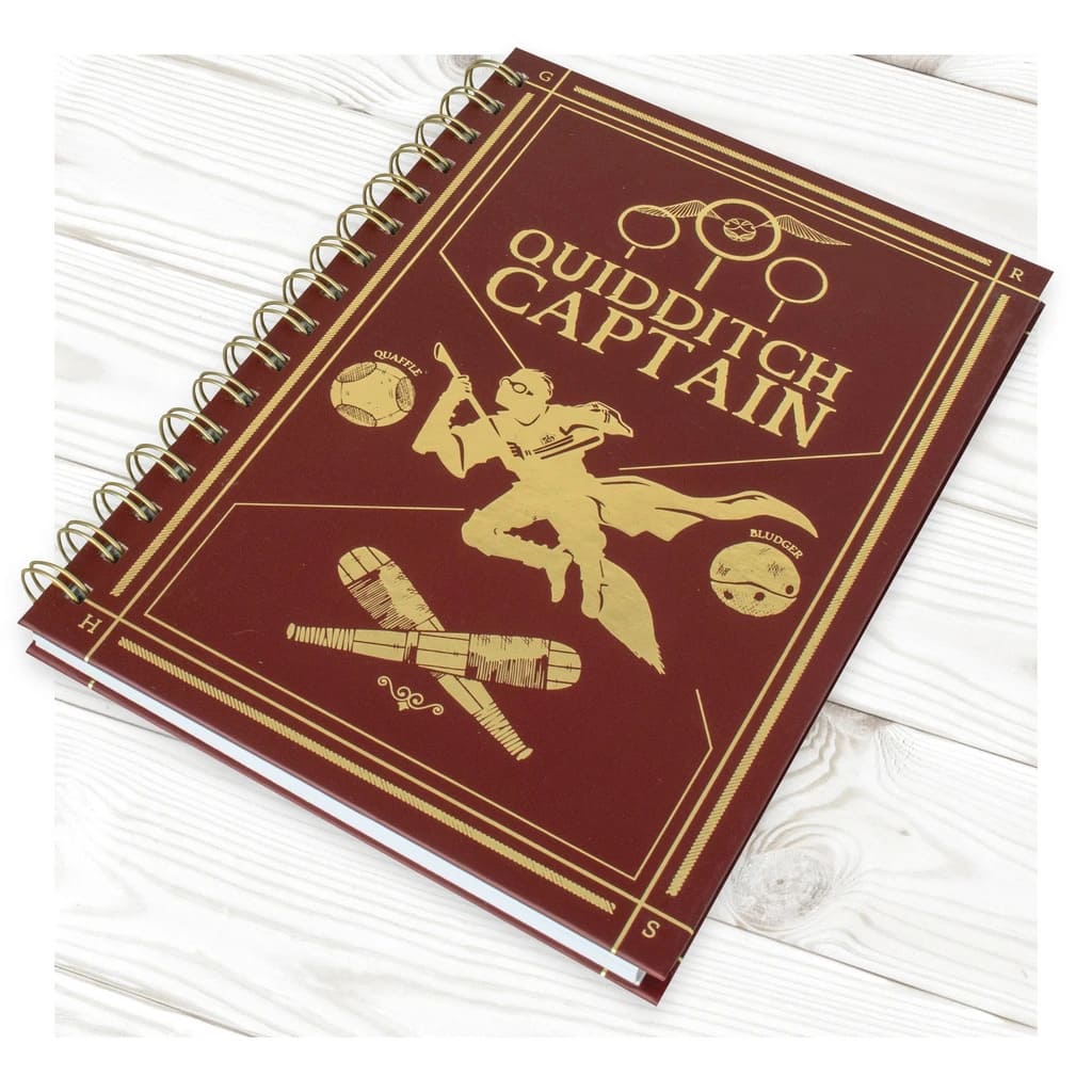 Carnet Quidditch Captain - Harry Potter LA BOX SUR DEMANDE BOUTIQUE HARRY POTTER