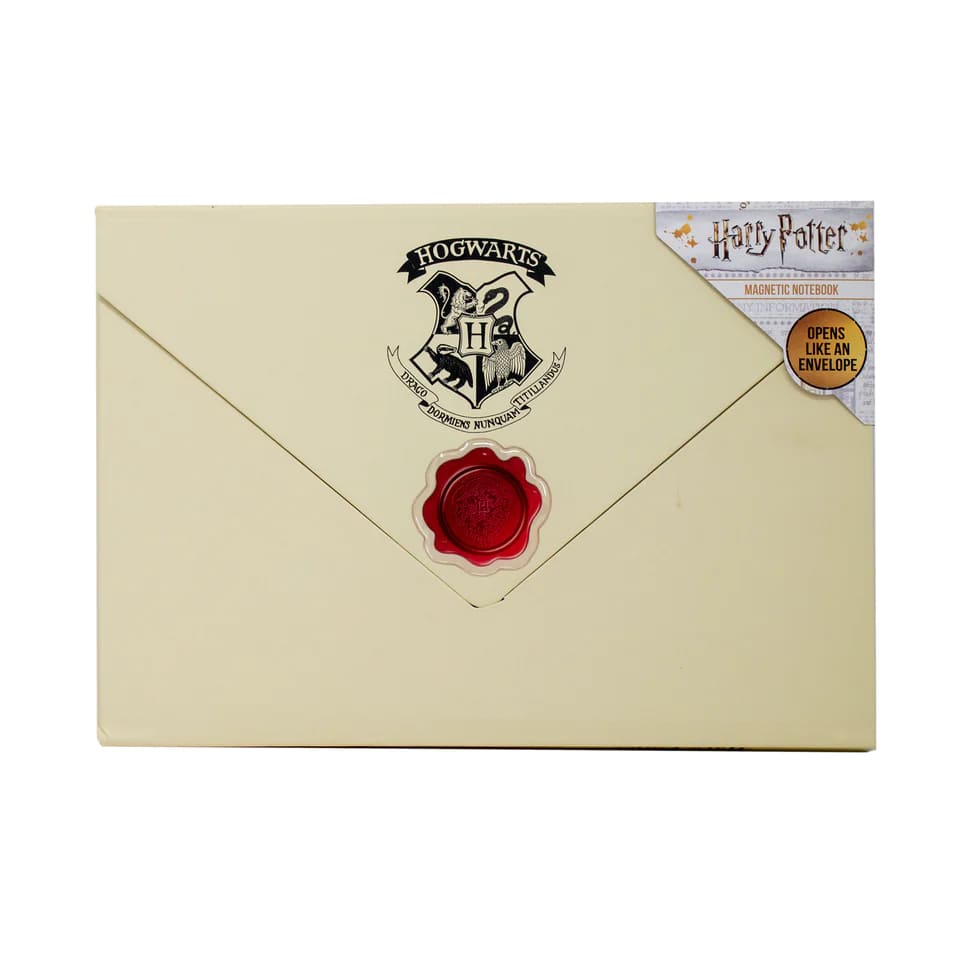 Carnet lettre d'admission Poudlard - Harry Potter