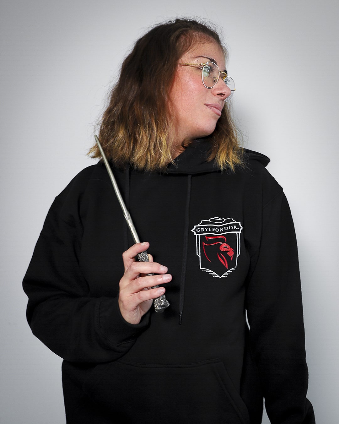 Sweat shirt Noir Gryffondor Harry Potter